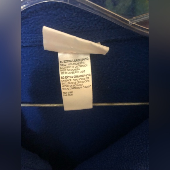 Texas Rangers BOYS size XL 14/16 pullover sweater - Picture 4 of 5